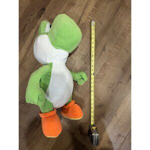 Yoshi Super Mario Nintendo Plush 20' Stuffed Animal with Secret Pouch